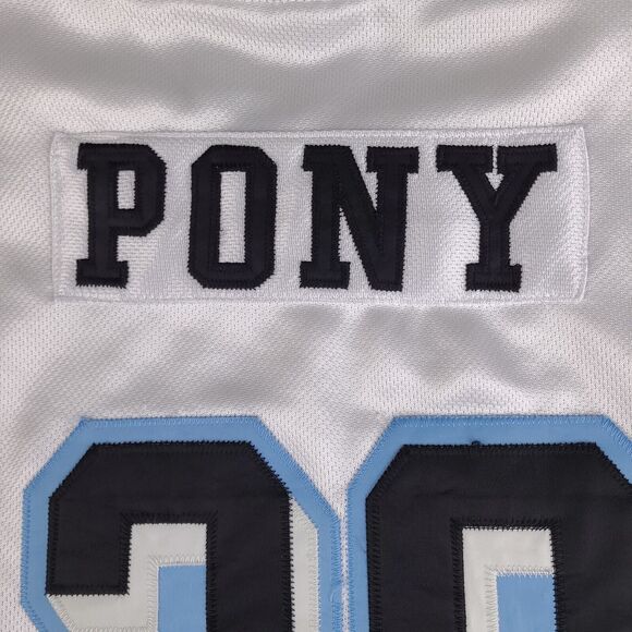 Vintage Pony Sports Basketball Jersey Mens XL White #30 Team Pony Apparel - Picture 13 of 16